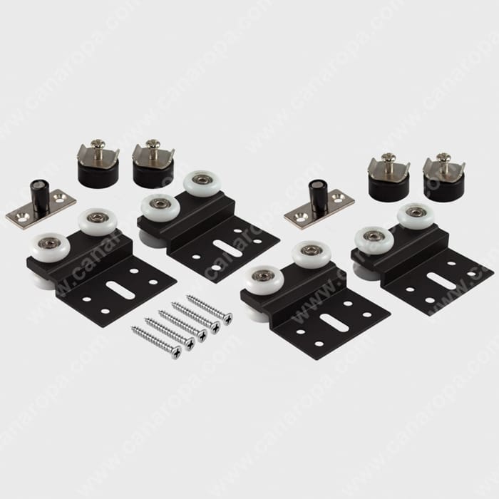 <strong>Kit 20-4030-REV1</strong><br>By-Pass Door Hardware